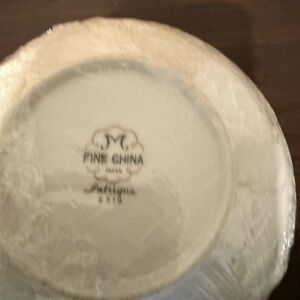 Fine China Ivory Dinner Plate